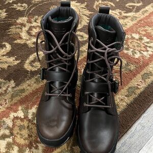 Polo Ralph Lauren Dark Brown Lace-Up Boots